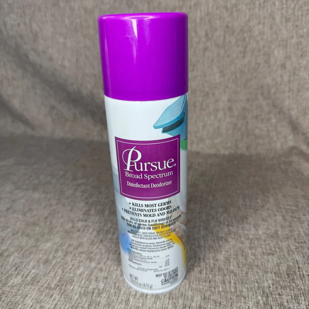 Pursue Broad Spectrum Disinfectant Deodorizer Spray 16.6 oz Kills Germs Mold